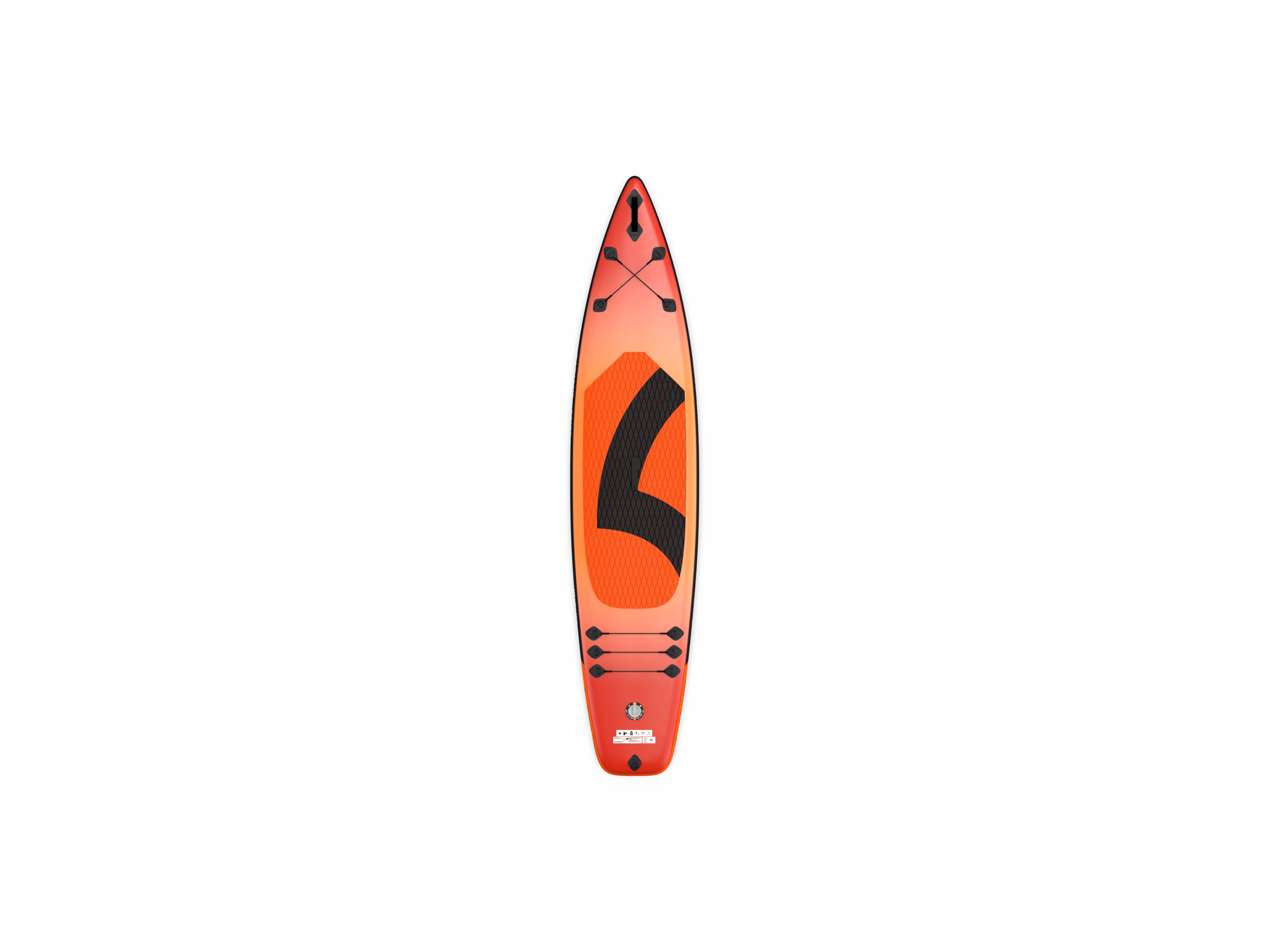 CRIVIT Jednokomorový paddleboard Touring Light Weight 11'6", základní sada - 3