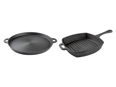 GRILLMEISTER Litinová pánev / Litinová grilovací pánev