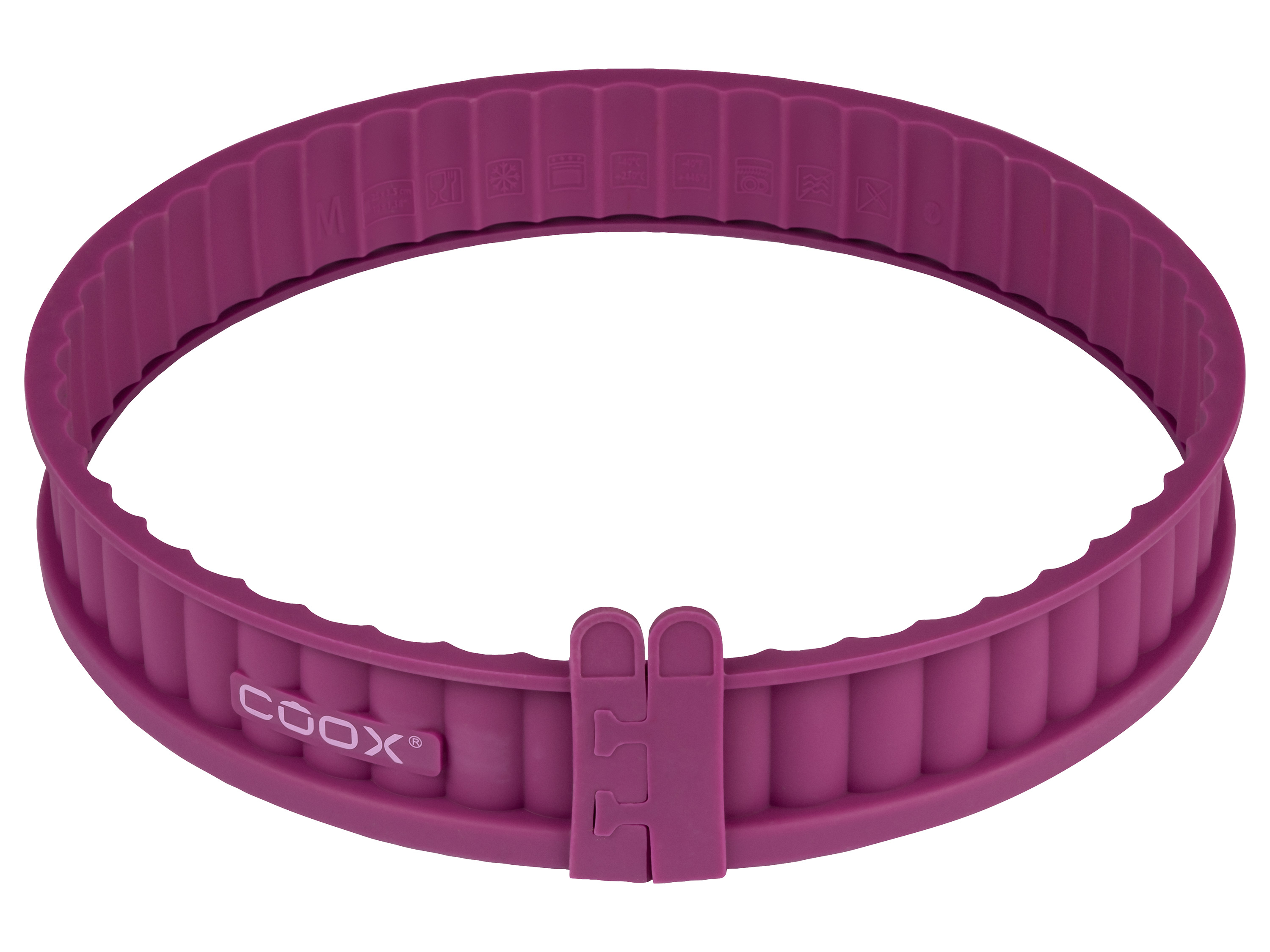 Coox Silikonová forma na koláč, Ø 26 cm (lila fialová)