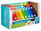 Klasický xylofon Fisher-Price s barevnými klávesami a paličkou, pro děti od 18 měsíců+