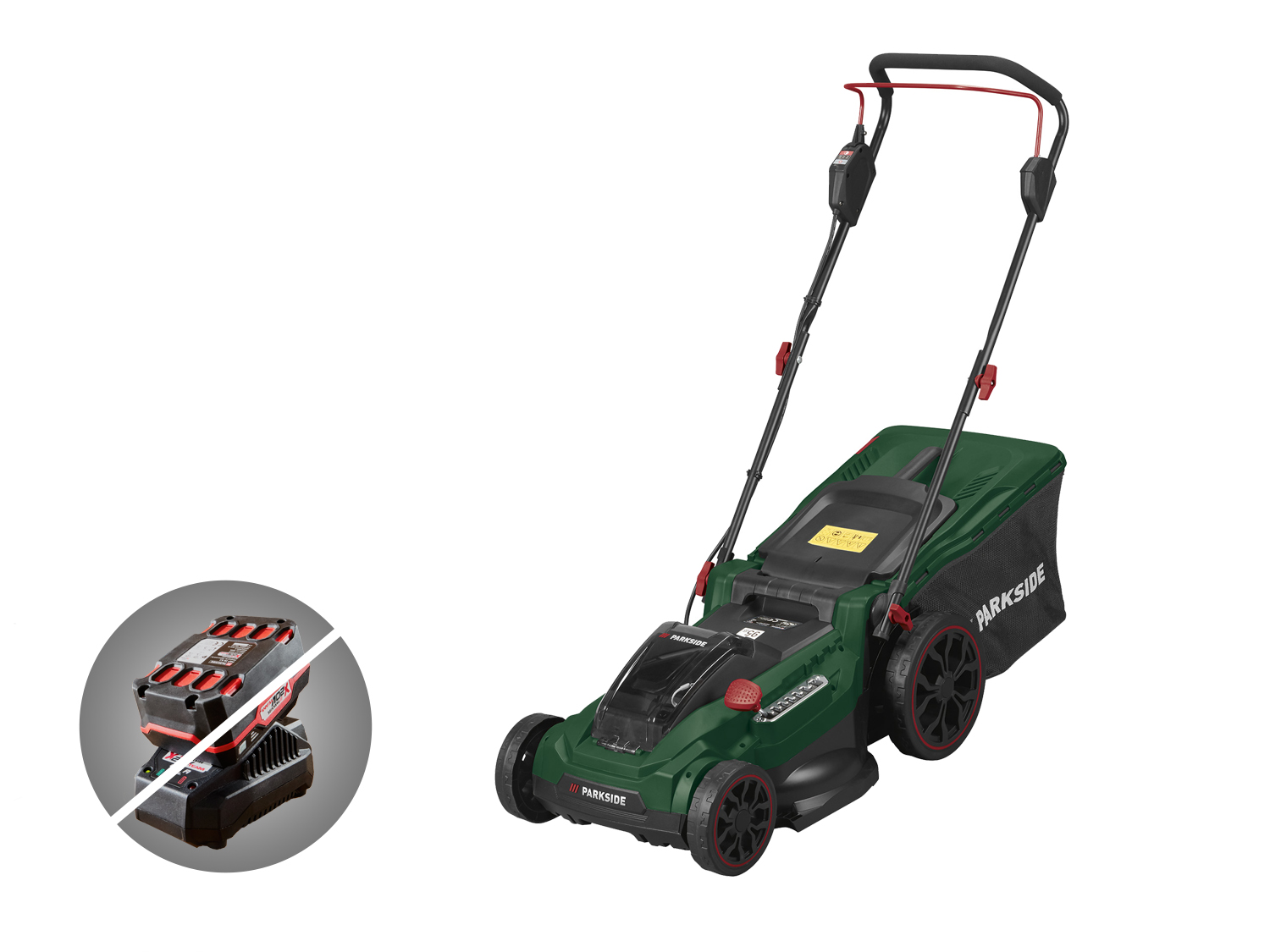 PARKSIDE® Aku sekačka na trávu PRMA 40-Li C1 – bez akumulátoru a nabíječky