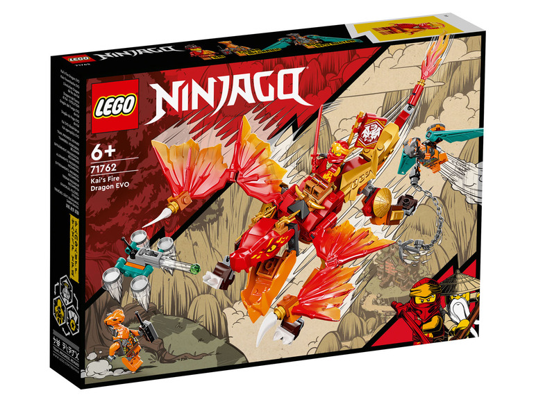  Zobrazit na celou obrazovku LEGO® NINJAGO 71762 Kaiův ohnivý drak EVO - Obrázek 1