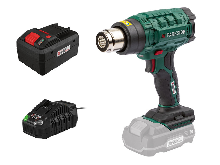  Zobrazit na celou obrazovku PARKSIDE® Aku horkovzdušná pistole PHLGA 20-Li B1, Smart 8 Ah - Obrázek 1
