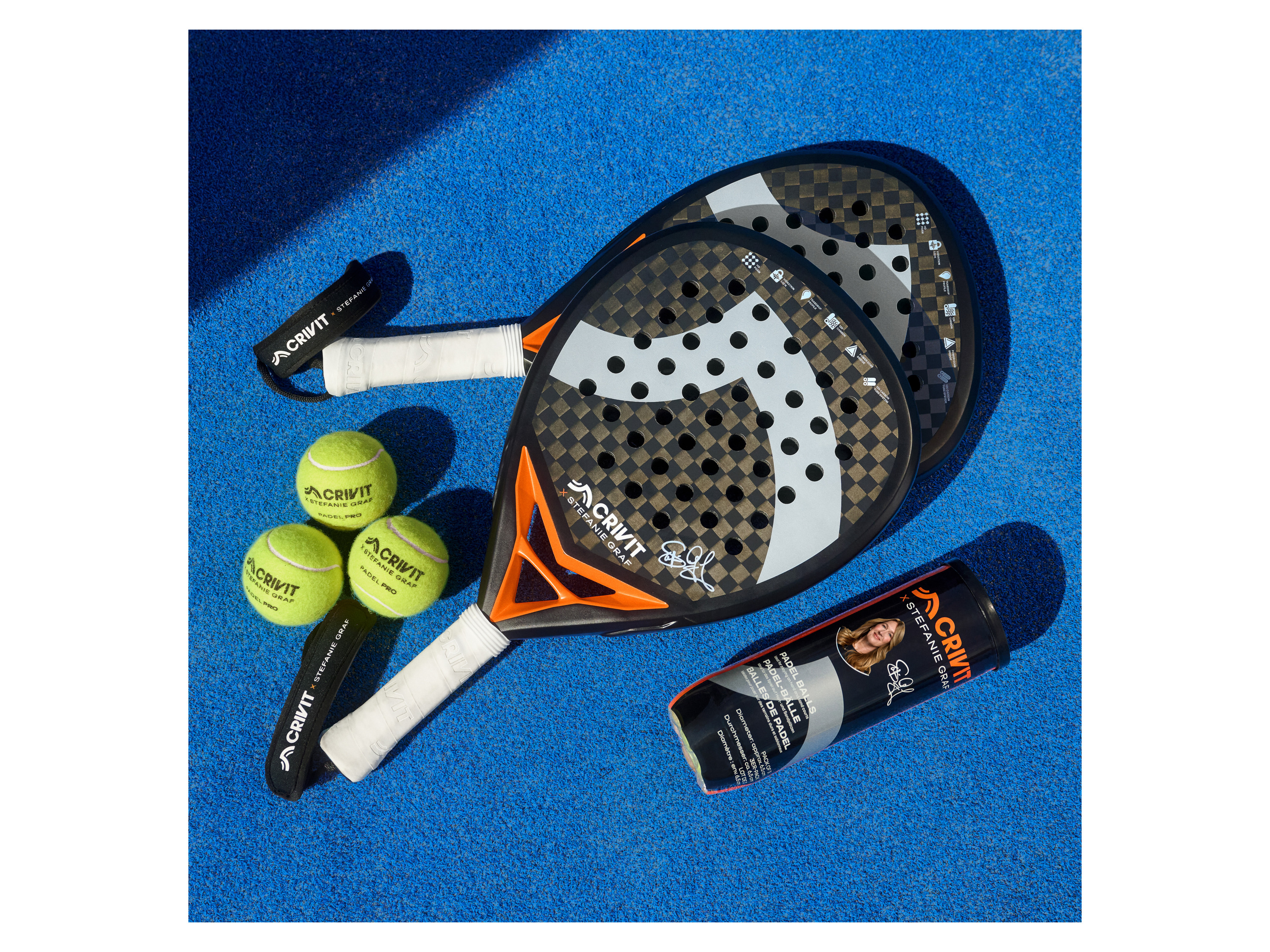 CRIVIT Padelová raketa 12K Carbon SG PRO - 10