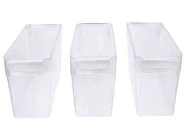 SILVERCREST® Sada organizérů do chladničky 3,4 l, 3 kusy