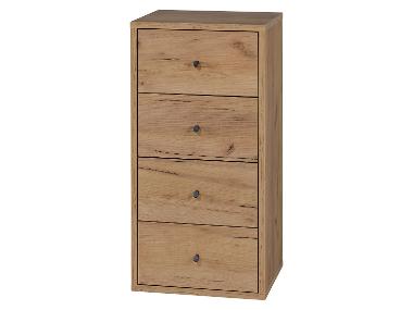 LIVARNO® Komoda se 4 zásuvkami Verona, 40 x 80 x 35 cm