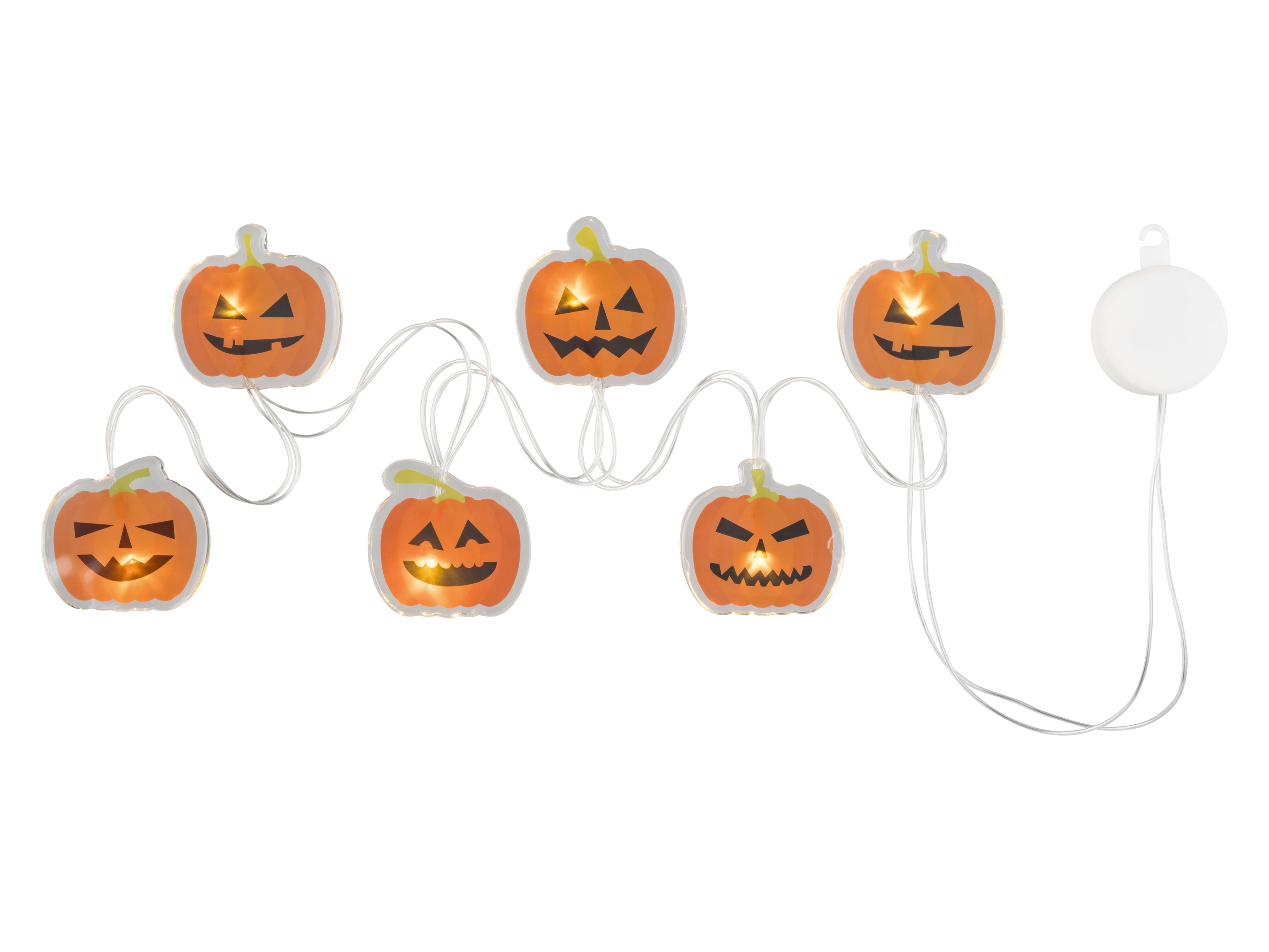LED samolepky na okno Halloween (Dýně)