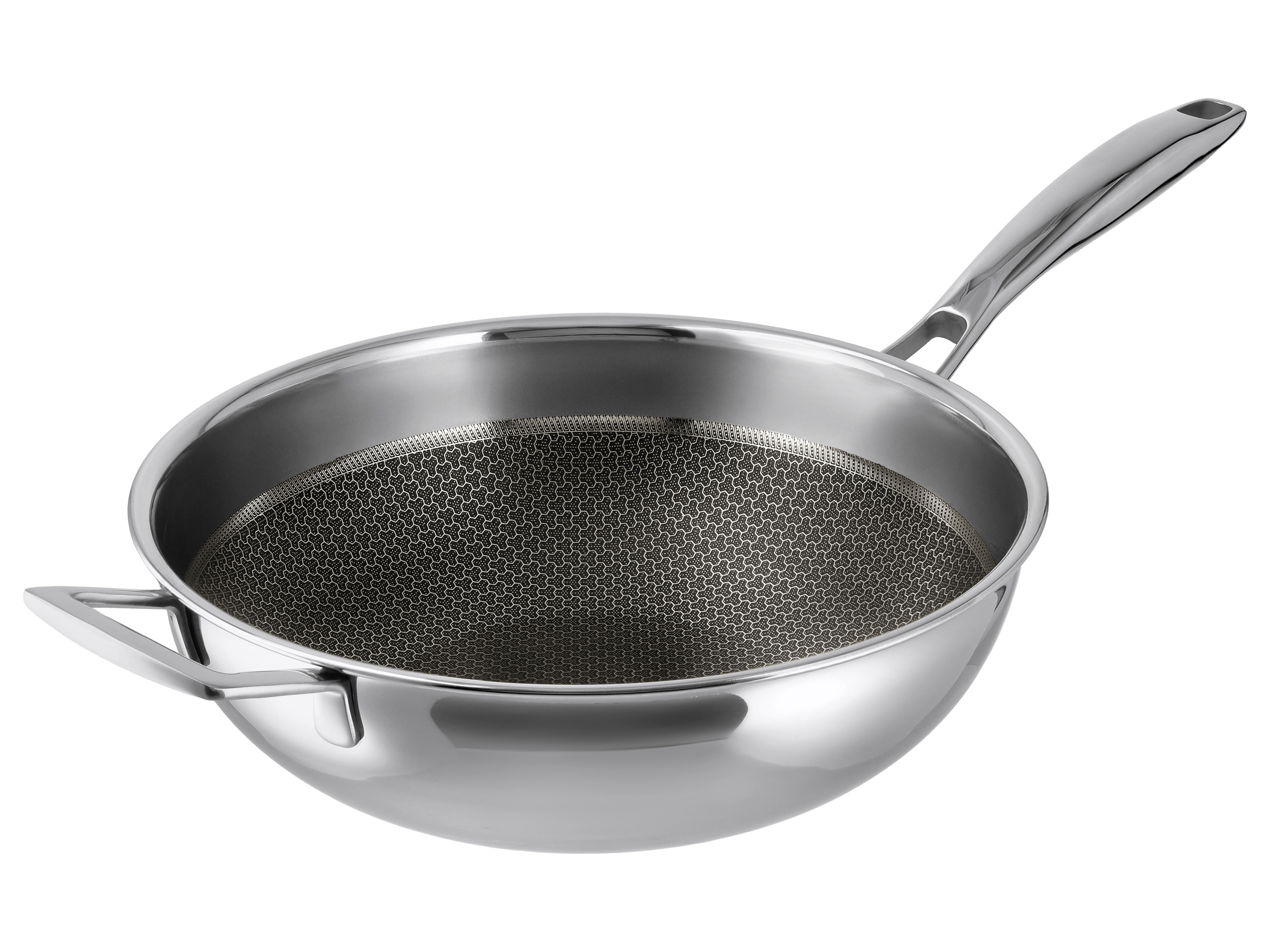 Silvercrest® Nerezová pánev wok, Ø 28 cm