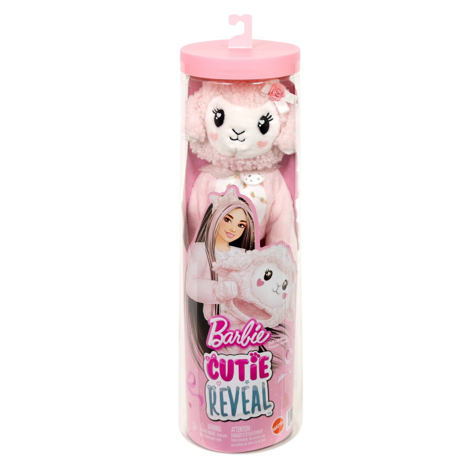 Barbie Panenka Cutie Reveal Sweet Bows (Růžové jehňátko)