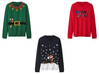 esmara® Dámský vánoční svetr s LED efektem / s hudbou