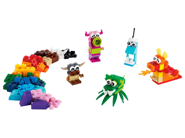  Zobrazit na celou obrazovku LEGO® Classic 11017 Kreativní příšery - Obrázek 2