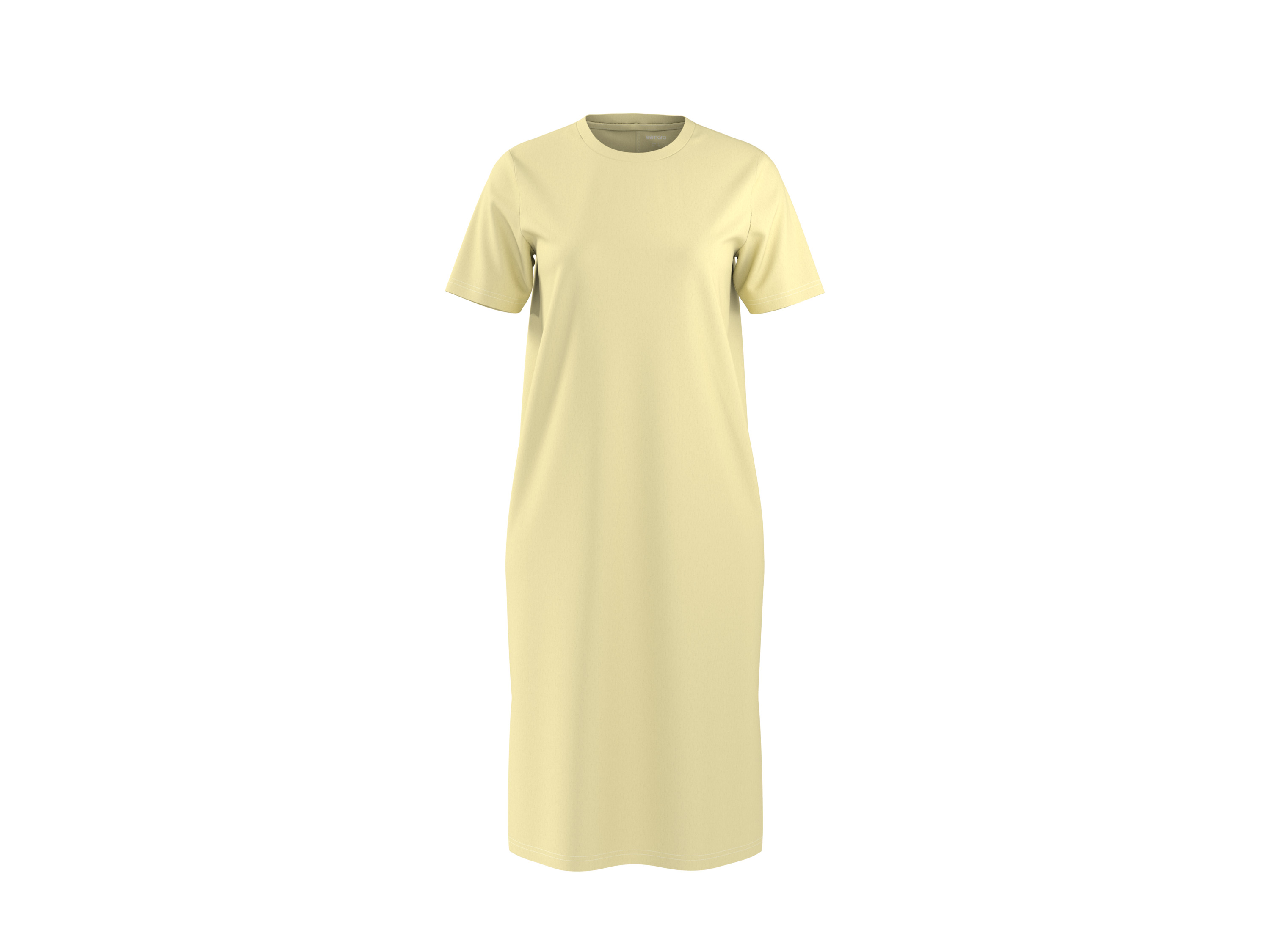 Esmara® Dámské midi šaty (žlutá, S(36/38))