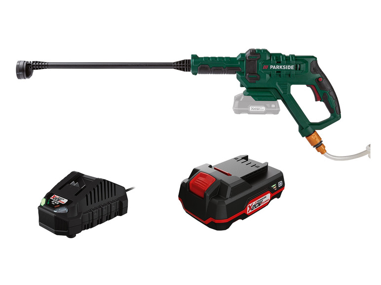  Zobrazit na celou obrazovku PARKSIDE® Aku tlakový čistič PDRA 20 V 20-Li B2, 2 Ah - Obrázek 1