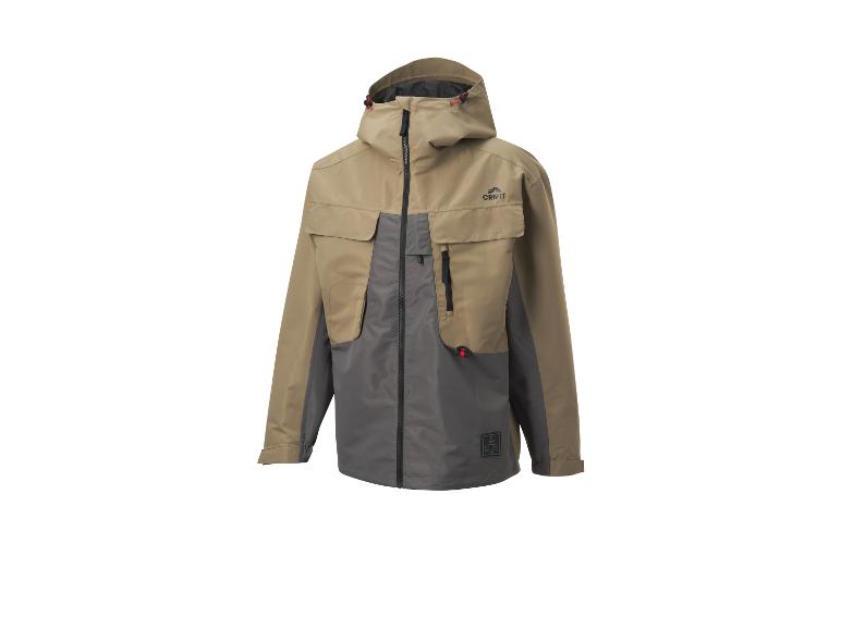 Nepromokavá dvoubarvá bunda Crivit, outdoor styl.