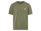 Olivově zelené tričko s logem palmy.