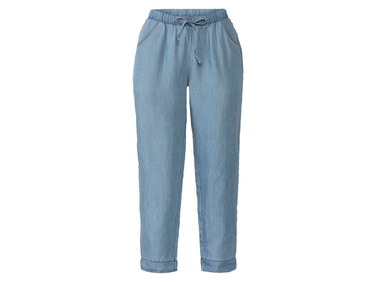 esmara Dámské letní kalhoty XXL (54, světle modrá)