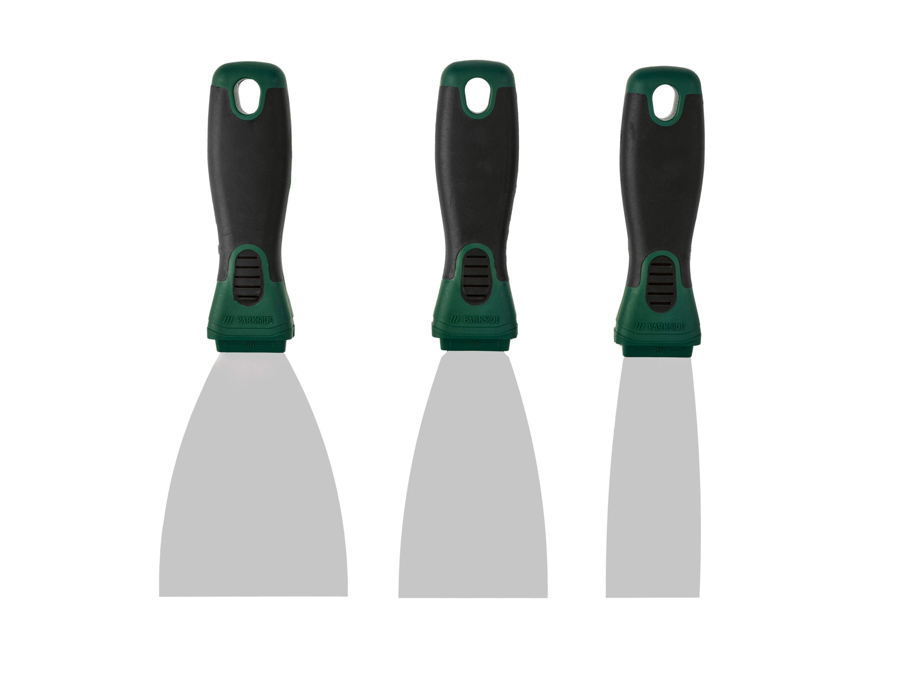Parkside® Sada špachtlí, 10dílná / 3dílná / 2dílná (sada špachtlí, 3dílná)