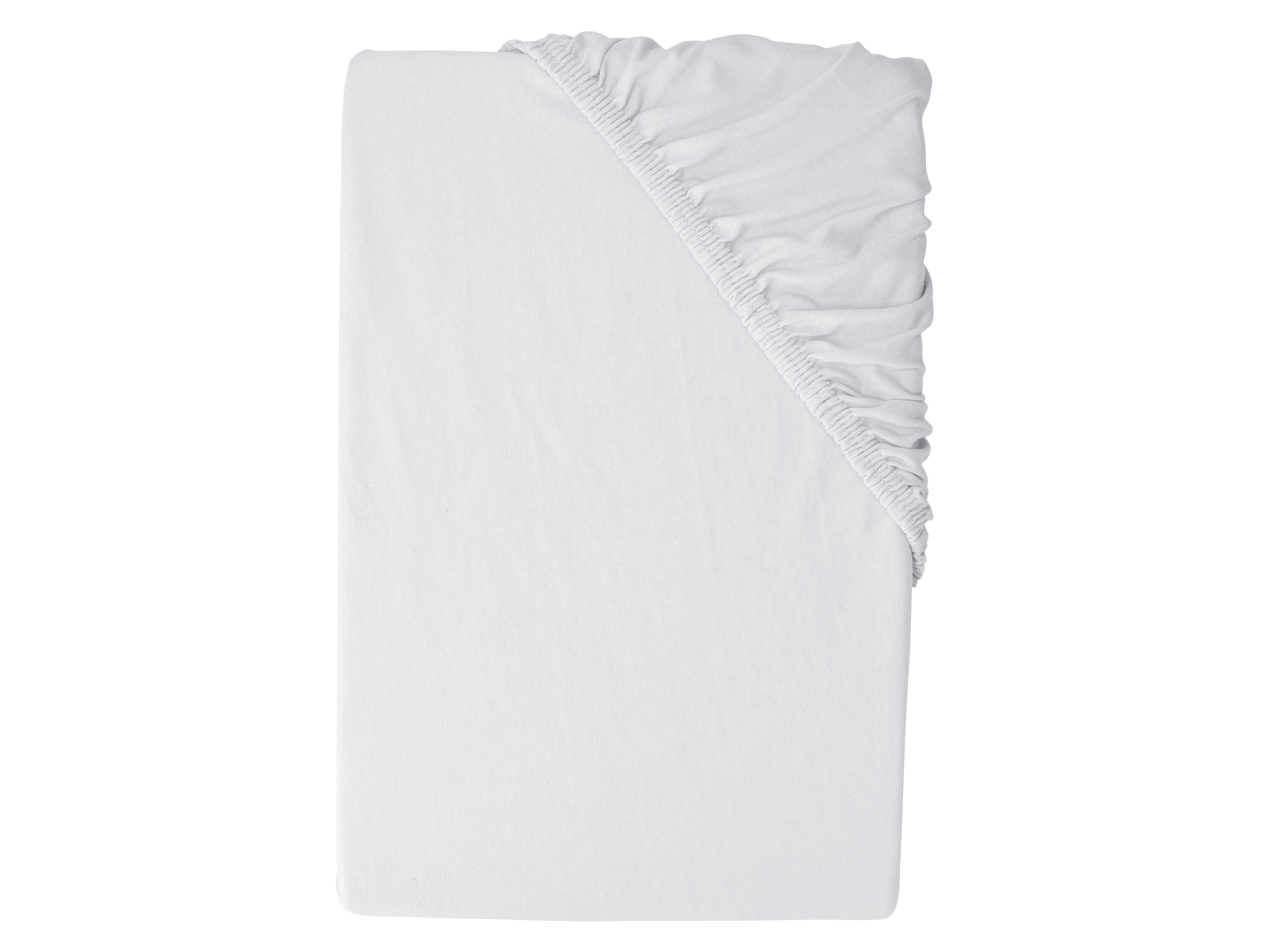 Livarno® Žerzejové napínací prostěradlo, 90-100 x 200 cm (šedá)