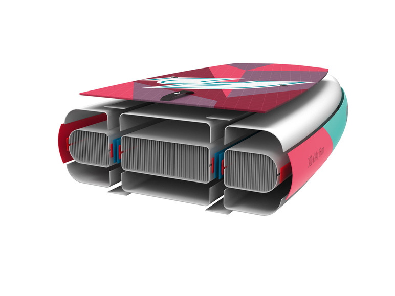  Zobrazit na celou obrazovku F2 Dvoukomorový paddleboard Allround Floral 10'6" - Obrázek 7
