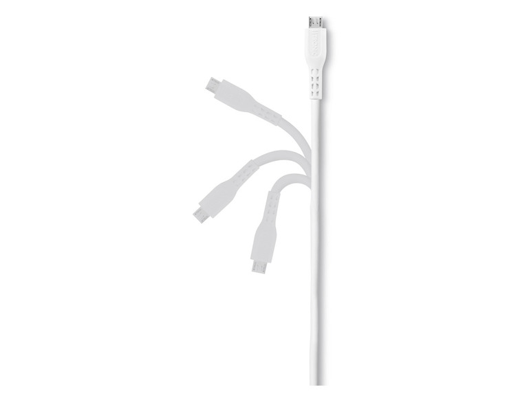  Zobrazit na celou obrazovku TRONIC® Kabel pro nabíjení a přenos dat USB-C, USB-A a Micro, 1,8 m - Obrázek 10