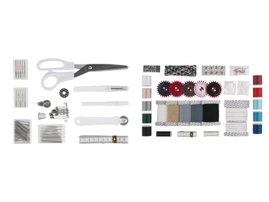 crelando® Univerzální sada na šití, 160/96dílná