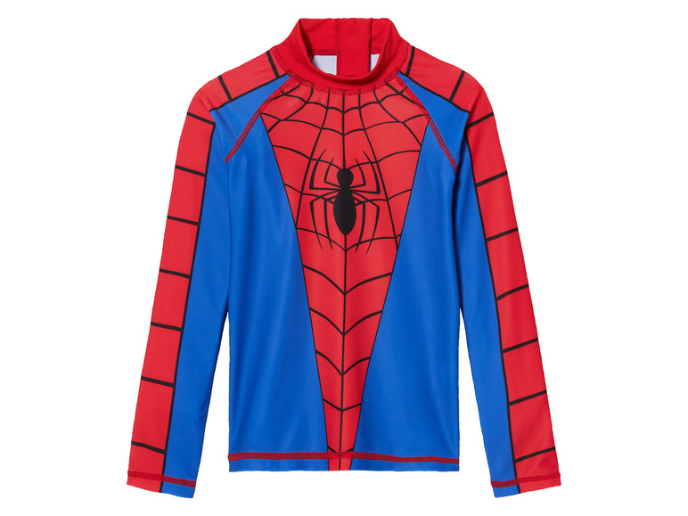 lupilu® Chlapecké koupací triko s UV ochranou (122/128, Spiderman)