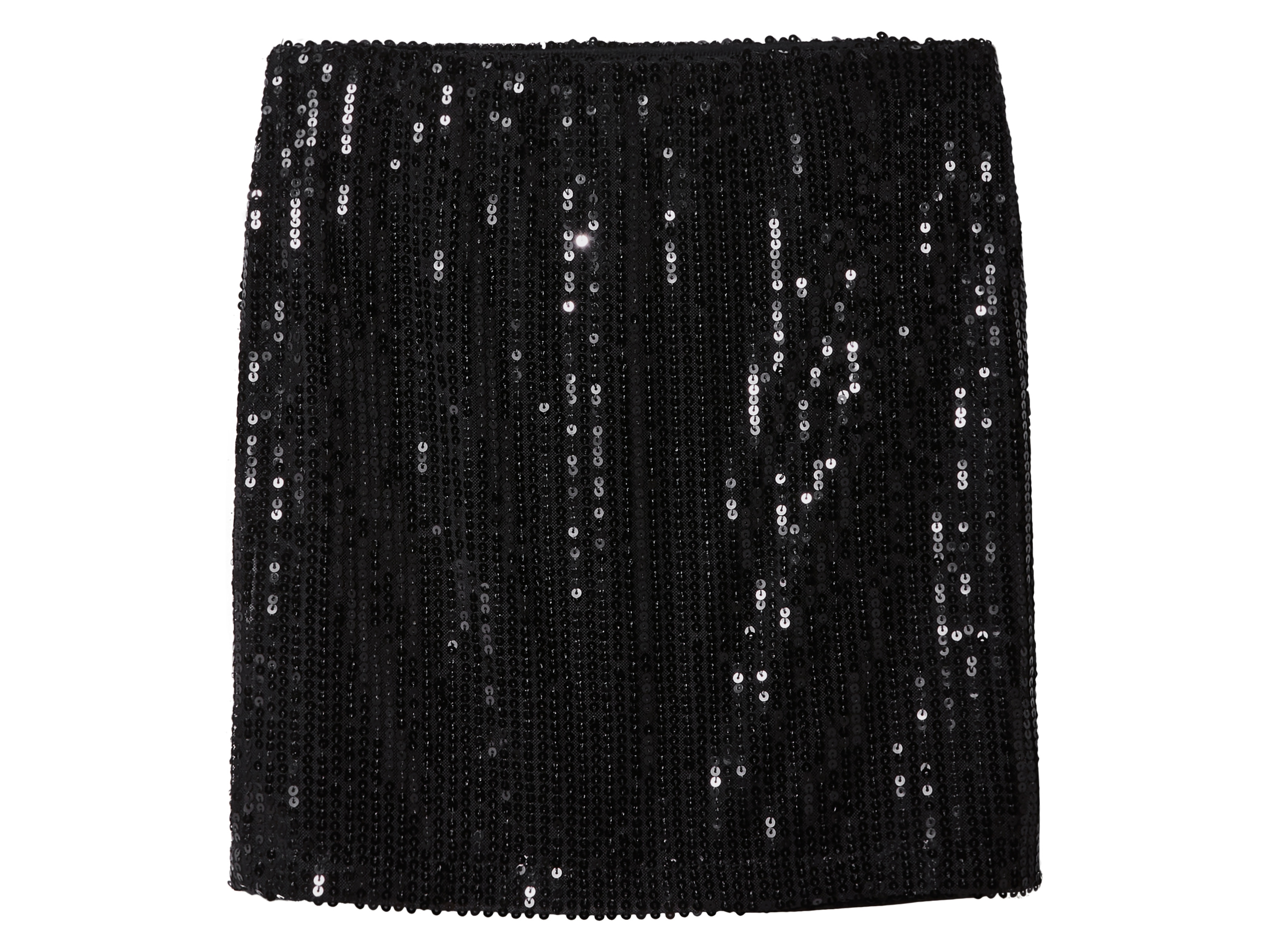 esmara® Dámská mini sukně s flitry (černá, S(36/38))