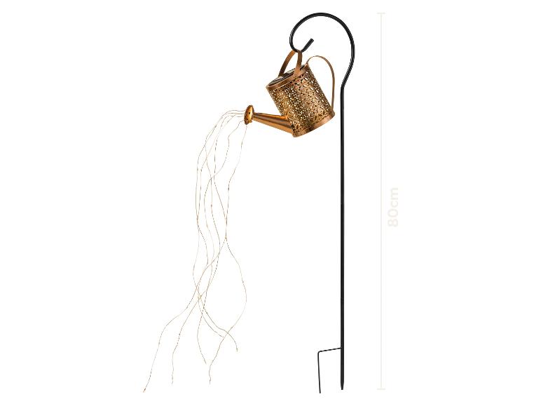 Dekorativní konev s LED světly na 80 cm stojanu