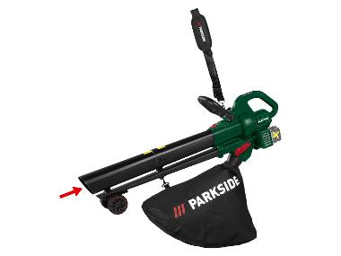 PARKSIDE® Aku vysavač / foukač listí PALSB A1 – bez akumulátoru a nabíječky