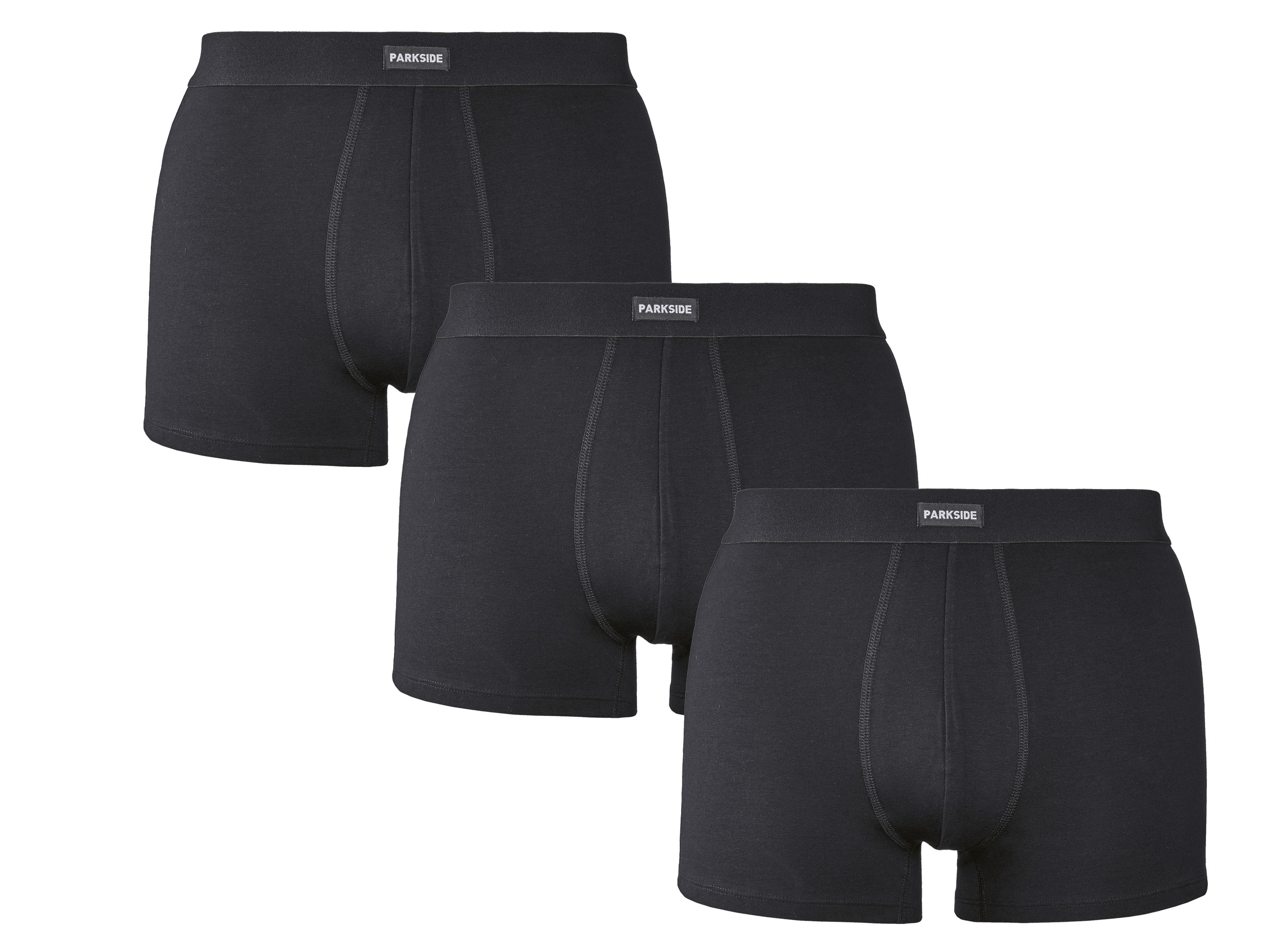 Parkside® Pánské boxerky, 3 kusy (černá, 4/S)