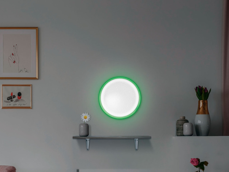 Zobrazit na celou obrazovku LIVARNO home Stropní LED svítidlo s barevným dekorativním světlem - Obrázek 11