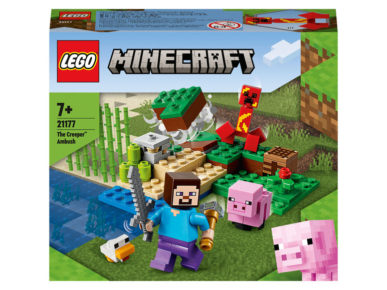  Zobrazit na celou obrazovku Lego Minecraft 21177 Útok Creepera - Obrázek 1