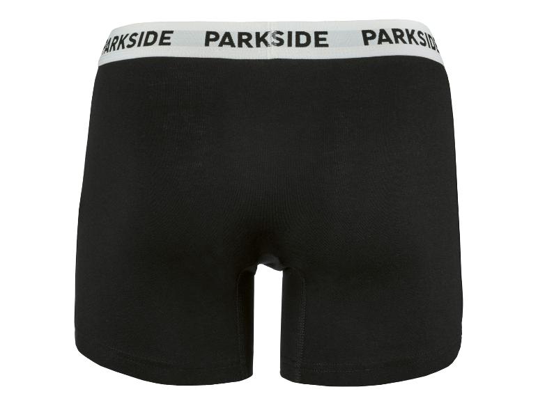 Černé boxerky Parkside: zadní strana.