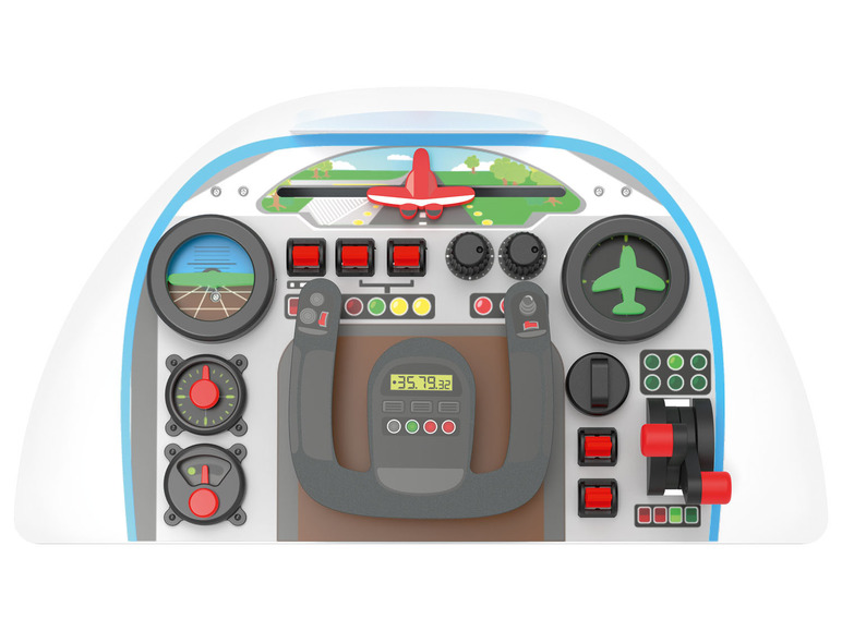  Zobrazit na celou obrazovku Playtive Dřevěná palubní deska automobilu / letadla - Obrázek 5