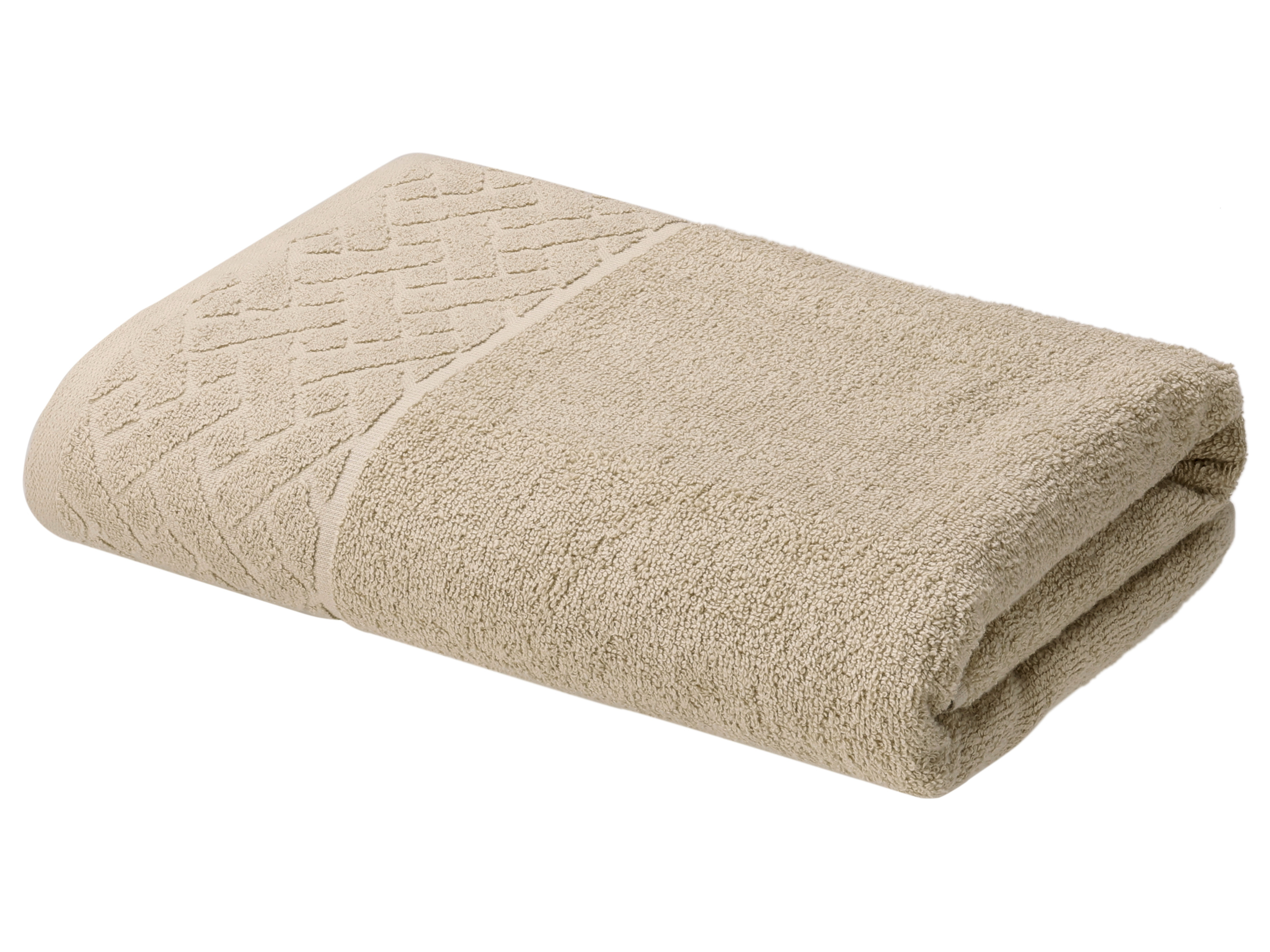 Livarno® Froté osuška, 70 x 140 cm, 450 g/m2 (béžová)