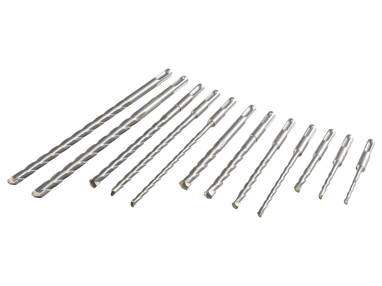  Zobrazit na celou obrazovku PARKSIDE® Sada vrtáků do kamene / sekáčů / příklepových vrtáků - Obrázek 3
