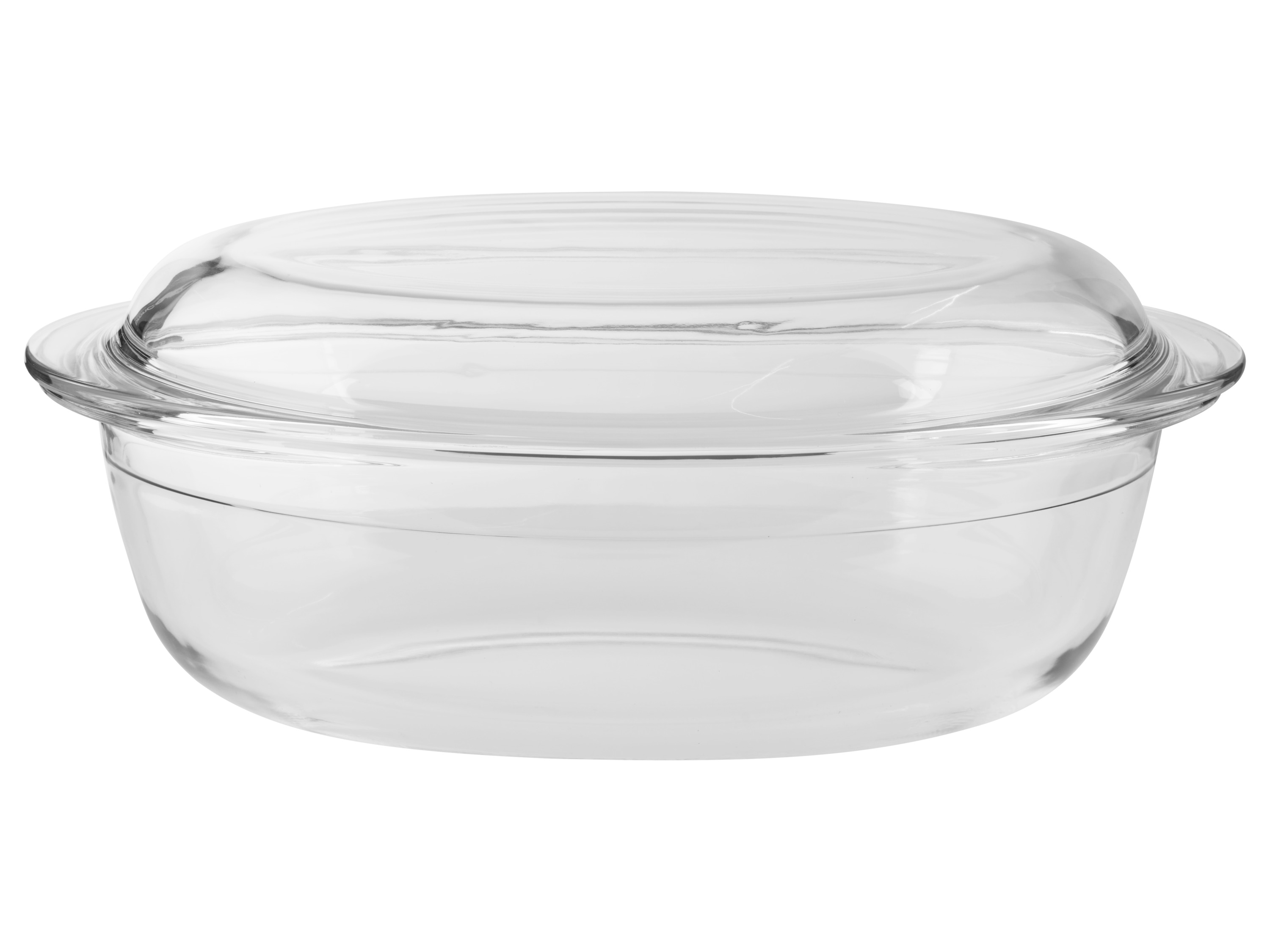 Silvercrest® Skleněná zapékací forma s víkem (oválná)