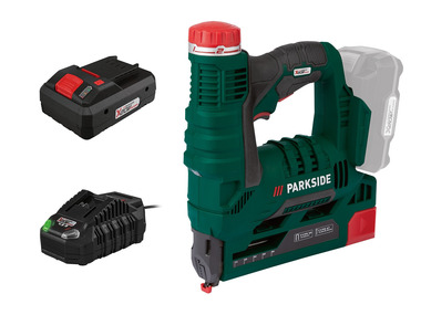 PARKSIDE® Aku sponkovačka PAT 20-Li A1, Smart 4 Ah