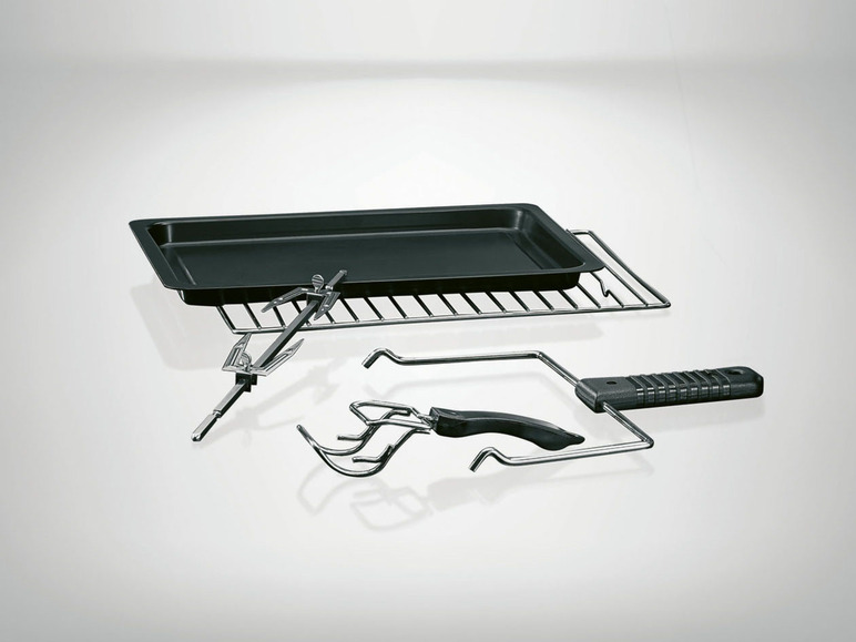  Zobrazit na celou obrazovku SILVERCREST® KITCHEN TOOLS Mini trouba na grilování a pečení SGBR 1500 D4 - Obrázek 9