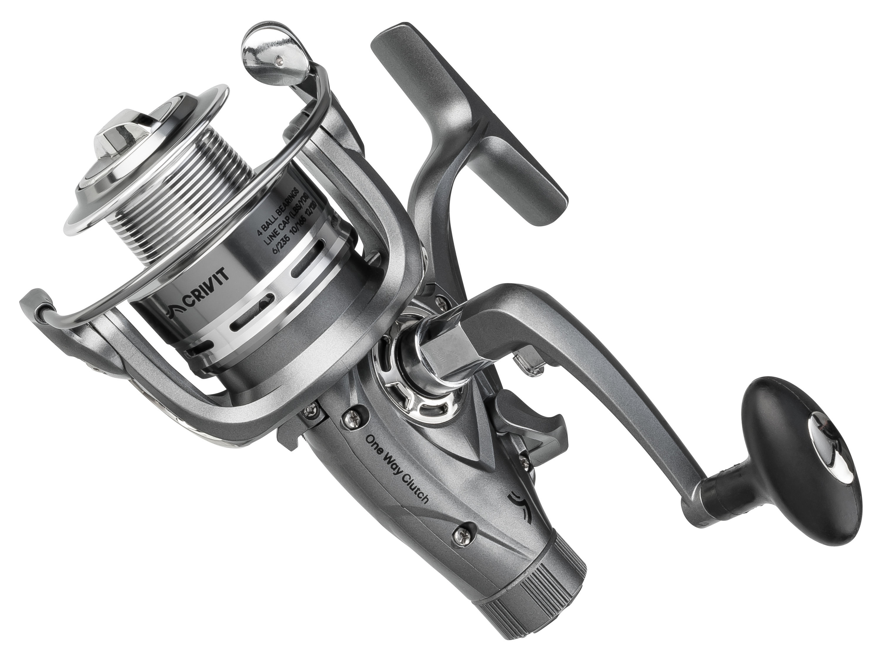 Crivit Volnoběžný rybářský naviják (volnoběžný naviják 3000-S)