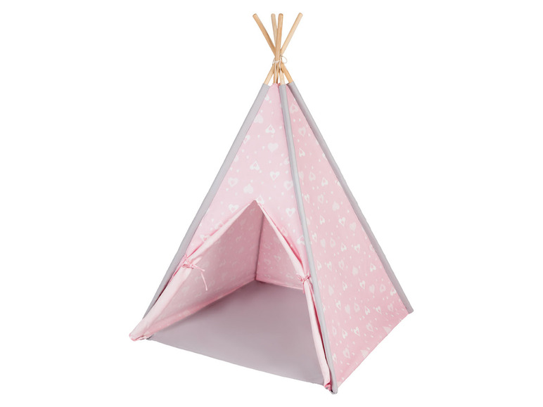 Playtive Dětské teepee (světle růžová)