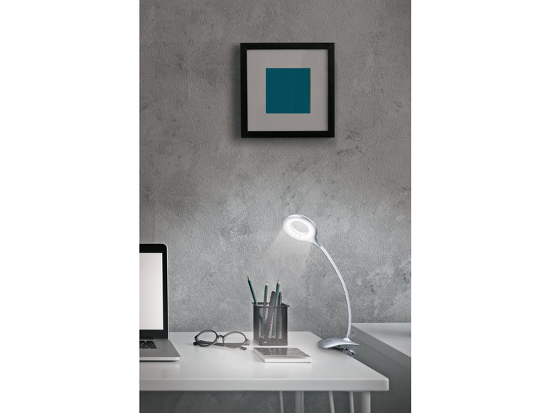  Zobrazit na celou obrazovku LIVARNO home Stolní LED lampa / Lampa se skřipcem - Obrázek 4