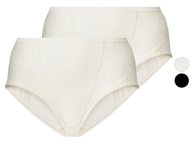 esmara® Dámské kalhotky s krajkou XXL, 2 kusy