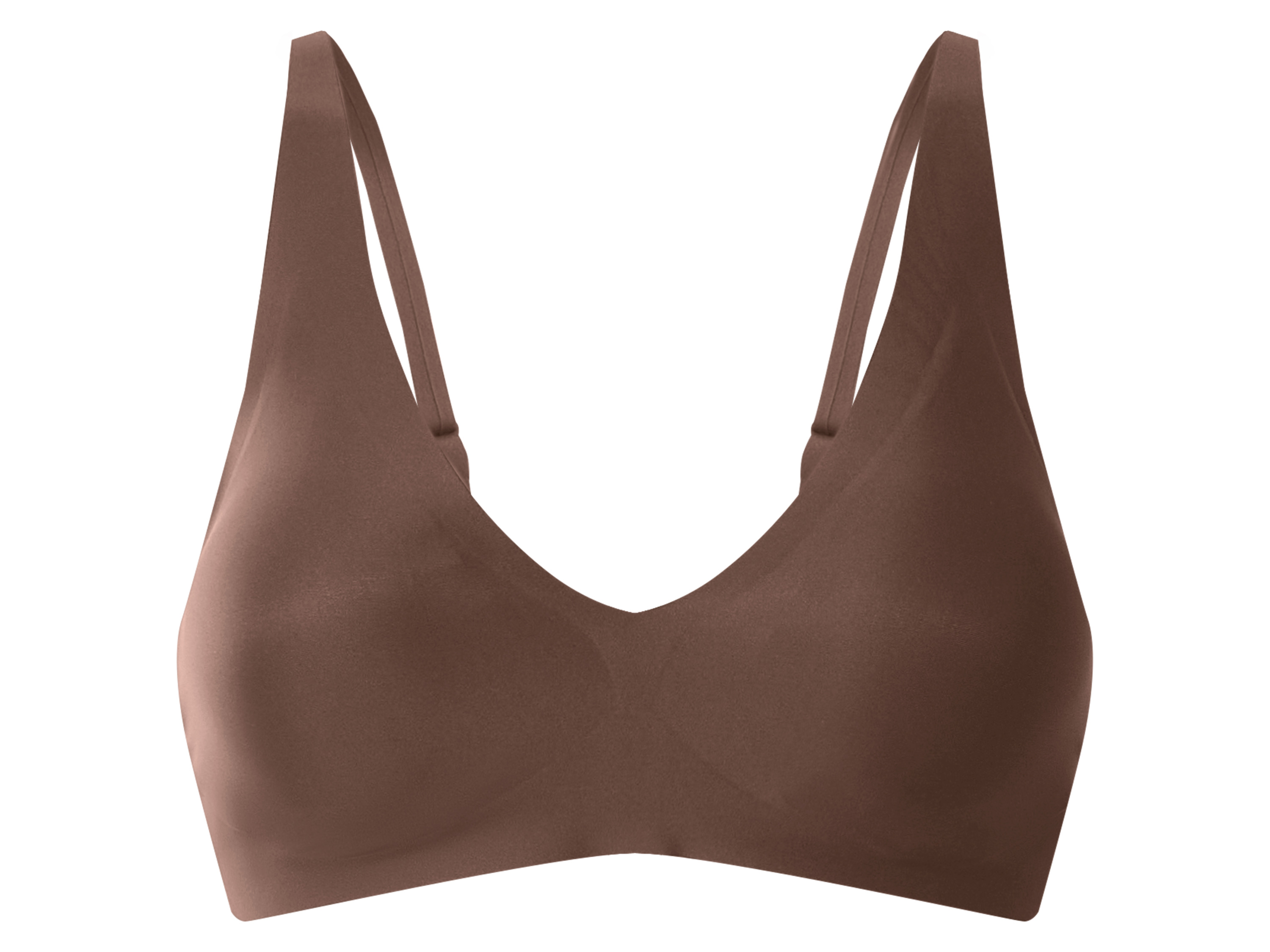 Esmara® Dámská bezešvá podprsenka (hnědá, S (36/38))
