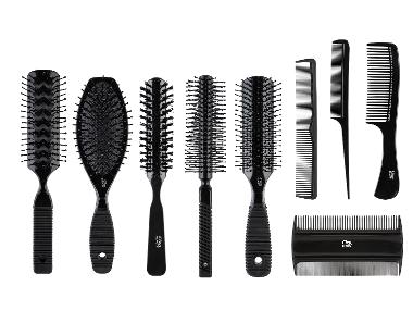 CIEN Beauty Kartáč na vlasy / Kulatý kartáč / Fénovací kartáč / Sada hřebenů / Hřeben na vousy