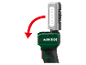 Parkside LED pracovní lampa: hlava je otočná.