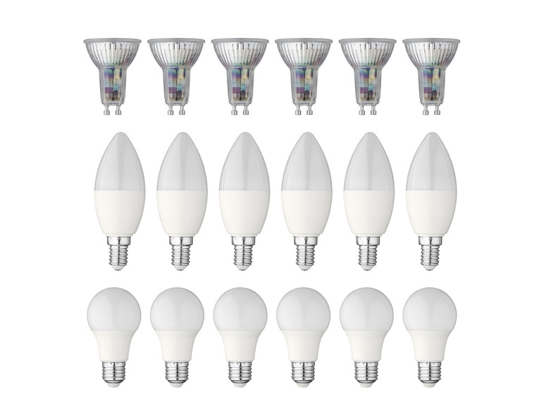  Zobrazit na celou obrazovku LIVARNO home LED žárovka, 6 kusů - Obrázek 1