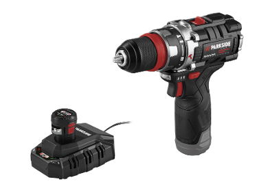 Aku příklepová vrtačka PSBSAP 12 A1, 2,5 Ah