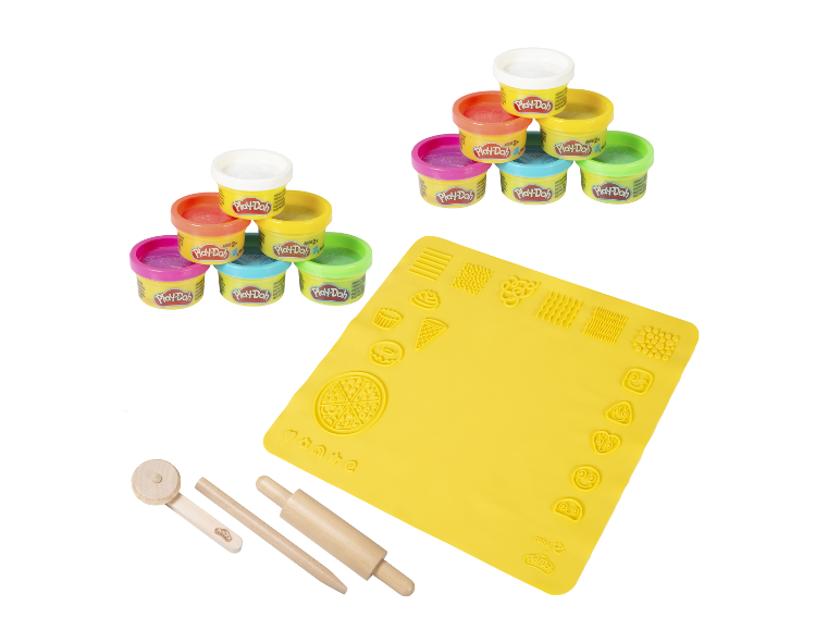 Sada na modelování Play-Doh s podložkou a nástroji.