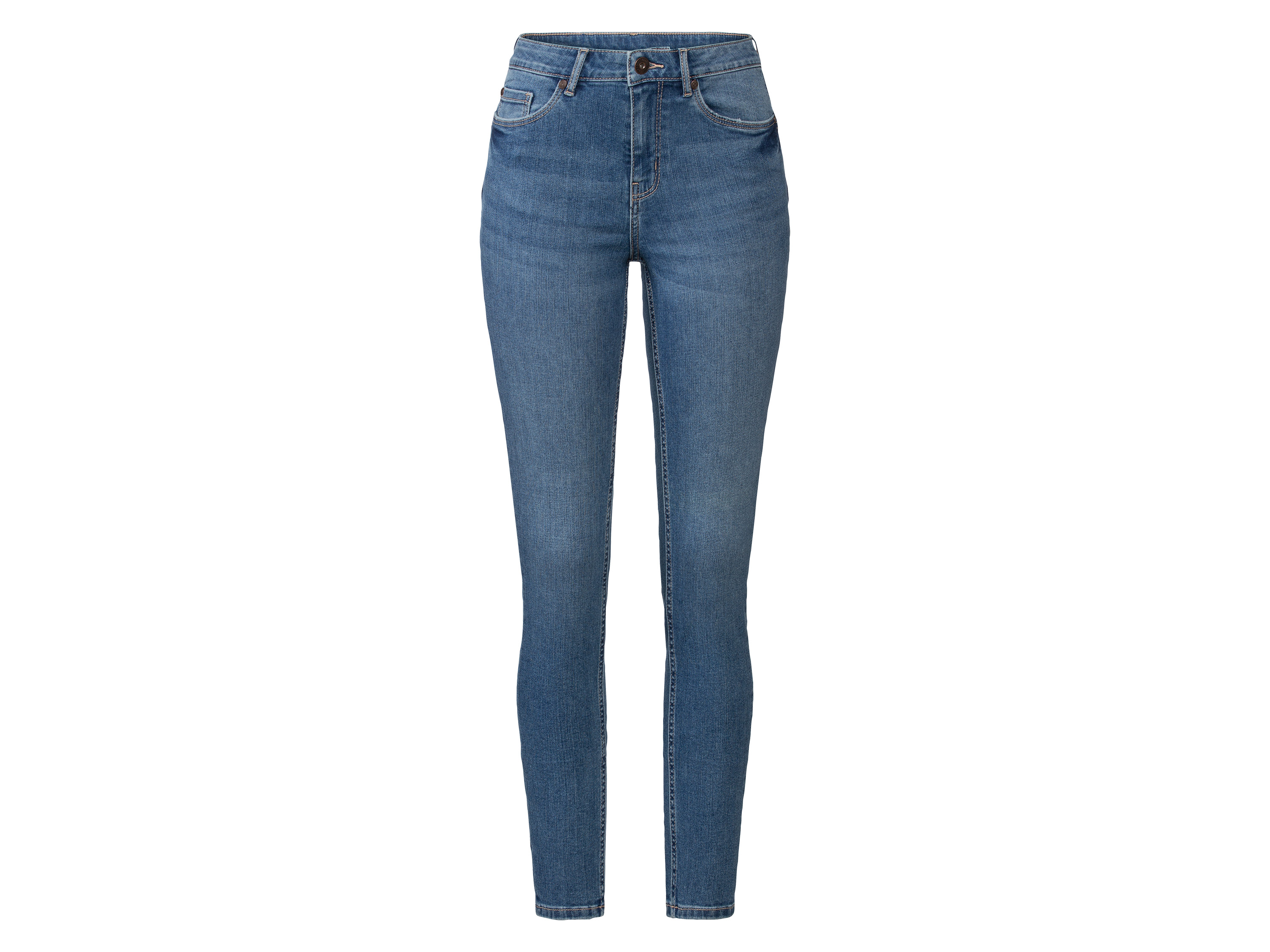 esmara® Dámské džíny "Super Skinny Fit", push-up efekt (34, světle modrá)
